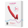 Lovense Mission 2 App-styret Dildo Vibrator med Sugekop