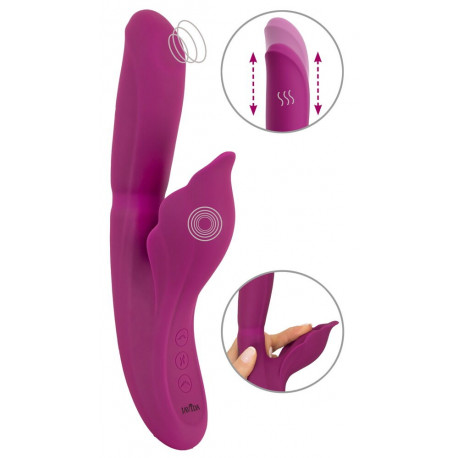 Javida Rabbit Vibrator med 4 Funktioner
