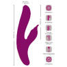 Javida Rabbit Vibrator med 4 Funktioner