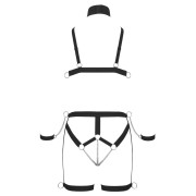 Bad Kitty Harness-Sæt med Kæder og Remme