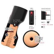 WYNE 07 Sugende og Vibrerende Masturbator