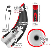 WYNE 03 Sugende, Varmende og Vibrerende Masturbator