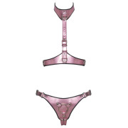 Bad Kitty Pink Harness Sæt med Strap-on Trusse