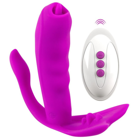 Javida Licking Panty Vibe Trusse Vibrator