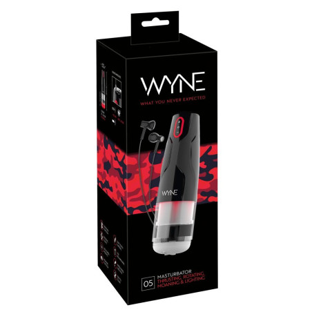 WYNE 05 Roterende og Stønnende Masturbator