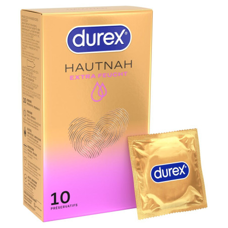 Durex Natural Feeling Easy Glide Ekstra Fugtige Kondomer