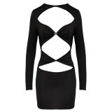 Cottelli Party Minikjole med Store Udskæringer Foran