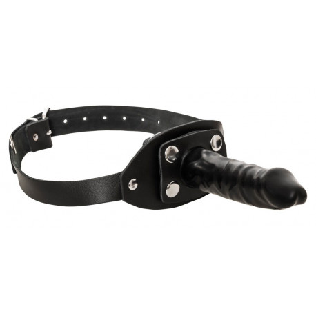 Zado Læder Gag med Dildo