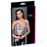 Cottelli Sølvfarvet Metal Top