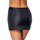 Cottelli Kort Nederdel med Lynlås