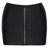 Cottelli Kort Nederdel med Lynlås