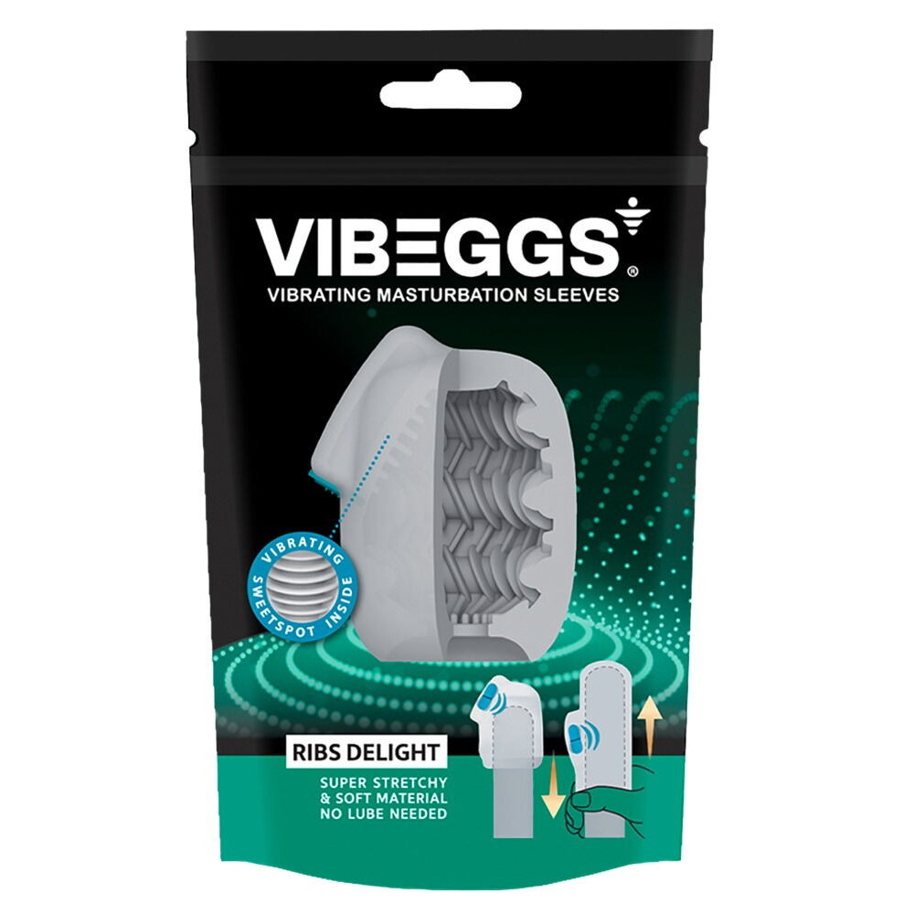 Vibeggs Vibrerende Masturbator Sleeve