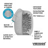 Vibeggs Vibrerende Masturbator Sleeve