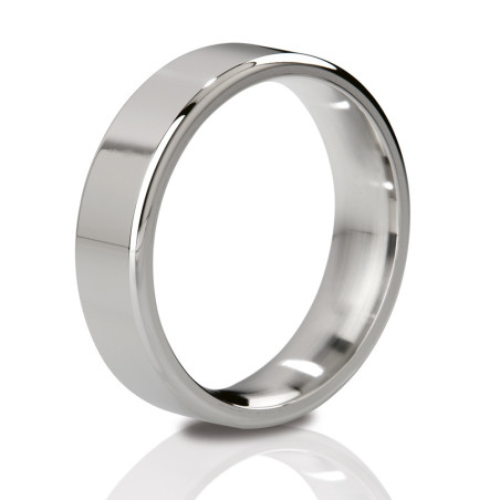 Mystim The Duke Poleret Stål Penisring