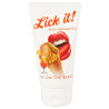 Lick It Erotisk Massage Gel med Smag