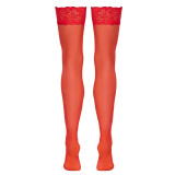 Cottelli Røde Blonde Strømper til Hofteholder