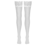 Cottelli Hvide Blonde Strømper til Hofteholder