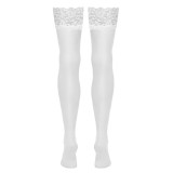 Cottelli Hvide Blonde Strømper til Hofteholder