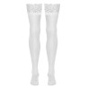 Cottelli Hvide Blonde Strømper til Hofteholder