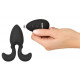 Anos Fjernbetjent Vibrerende Buttplug med Flexible Arme