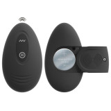 Anos Fjernbetjent Vibrerende Buttplug med Flexible Vinger