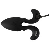 Anos Fjernbetjent Vibrerende Buttplug med Flexible Vinger