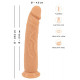 You2Toys European Lover Silikone Sugekop Dildo 23 cm