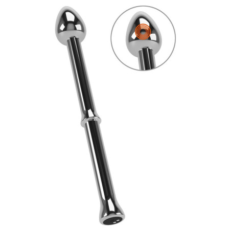 Rebel Vibrerende Metal Prostata Plug