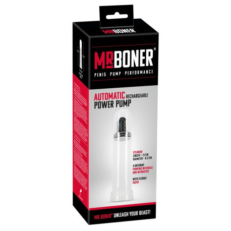 Mister Boner Genopladelig Automatic Pump