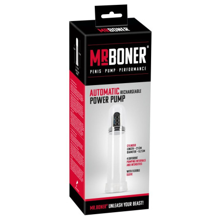 Mister Boner Genopladelig Automatic Pump