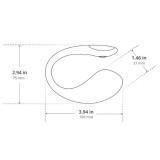 Lovense Lush 4 G-punkts Vibrator App Styret