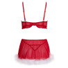 Cottelli X-Mas BH og Mini Nederdel Sæt