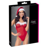 Cottelli X-Mas Bodystocking og Nissehue Sæt
