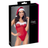 Cottelli X-Mas Bodystocking og Nissehue Sæt