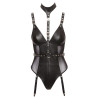 Zado Læder Bodystocking med Strømpeholder