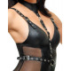 Zado Læder Bodystocking med Strømpeholder