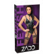 Zado Læder Bodystocking med Strømpeholder