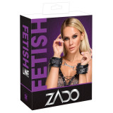 Zado Læder Håndjern Blødt Polstrede