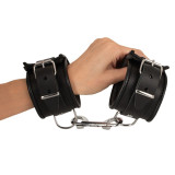 Zado Læder Håndjern Blødt Polstrede