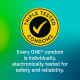 ONE Pleasure Plus Kondomer med Indvendige Riller