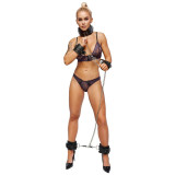 Zado Læder Fastholdelsessæt med Flere Dele