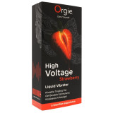 Orgie High Voltage Jordbær Kyssevenlige Stimulationsgel