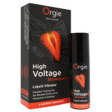 Orgie High Voltage Jordbær Kyssevenlige Stimulationsgel