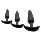 Sin Silikone Triple Butt Plug Sæt