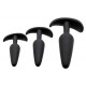 Sin Silikone Triple Butt Plug Sæt