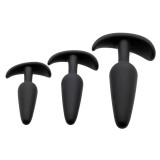Sin Silikone Triple Butt Plug Sæt