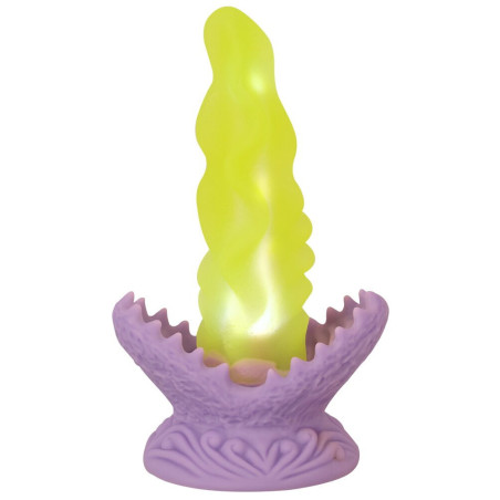 Beasty Cock Passionate Plant Dildo med Lys