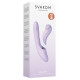 Svakom DuoGlow Thrusting Vibrator med Puls Stimulator
