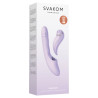 Svakom DuoGlow Thrusting Vibrator med Puls Stimulator