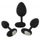 Anos Vibrerende Fjernbetjent Butt Plug Sæt